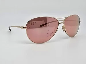 Smith Langley Gold Frame Carbonic Rose Gold Mirror Lens Aviator Sunglasses 60mm - Picture 1 of 16