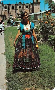 Uk42005 China Pobla Típica México China Poblana - Imagen 1 de 2