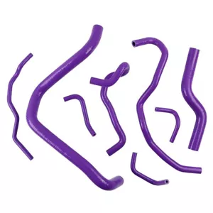 Kit de manguera de radiador de silicona para 1994-1997 95 Honda Accord CD5 CD7 CD9 F22B púrpura - Imagen 1 de 20