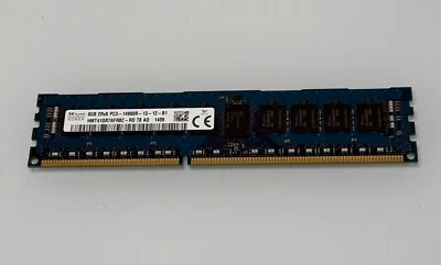 SK Hynix 8GB 2Rx8 PC3- 14900R- 13- 12-B1 HMT41GR7AFR8C - RD T8 AD 1409 - Image 1 of 3