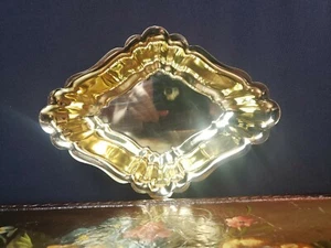 Vintage Gold Tone Trinket Dish - Shelton-ware inc. - Picture 1 of 5