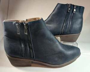 Journee Collection Women's Ankle Booties Shoes Size 12 Blue New Without Box - Picture 1 of 8