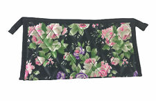Floral Canvas Tote Makeup Bag From National Federation of the Blind 9.5” X 5”