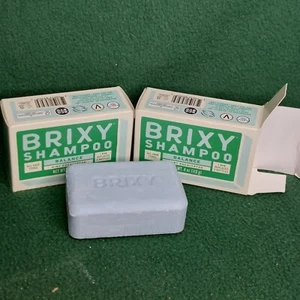Barra de champú BRIXY menta eucalipto 4 oz barra pH equilibrado (paquete de 2) - Imagen 1 de 8