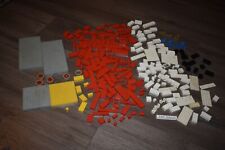 Vintage Lego brick collection with Esso Service block NOTE