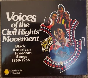 Voices Civil Rights Movement Black American Freedom Songs 1960-1966 2-CDs Book - Picture 1 of 2