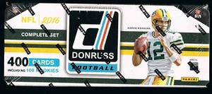 2 - 2016 Donruss Football Factory Sealed Sets (100 Rookie Cards per Set!) - Picture 1 of 3