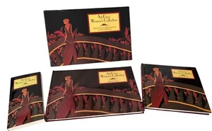 Art Deco Womens Collection Stationery Set With Pocket Notebook Address Book & Bi - Picture 1 of 10