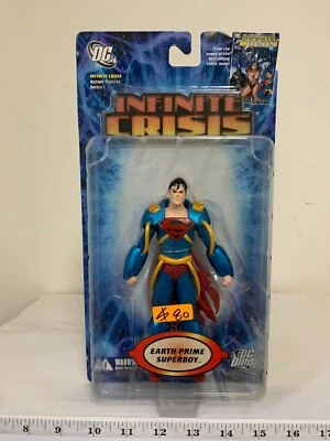 DC Direct Earth Prime Superboy Action Figure Infinite Crisis Series 1 - Image 1 of 4