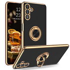For Samsung Galaxy A13 5G Shockproof Rugged Phone Case Cover + Golden Ring