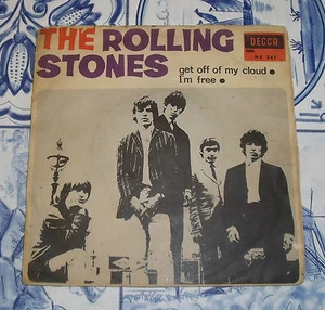 THE ROLLING STONES "GET OFF OF MY CLOUD/I´M FREE" DE 7" ESPAÑA 1965  - Bild 1 von 4