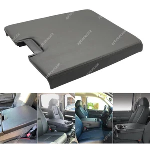Center Console Lid Replacement Kit For GMC Sierra Dark Grey Armrest Lid Pad - Picture 1 of 14