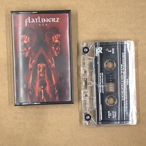 FLATLINERZ Cassette Tape 90s Rap Horrorcore USA LIVE EVIL SATANIC VERSES - Picture 1 of 6