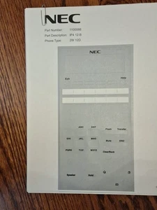 Nec 13 Desi Etiketten Ip4 12-b - Bild 1 von 3
