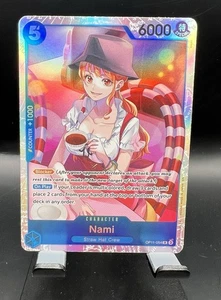 Nami OP11-054 SR A Fist Of Divine Speed Near Mint Foil - Picture 1 of 2