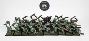 Warhammer Old World - Orcs - 27 Orc Boyz Unit 30mm Bases - Picture 1 of 10