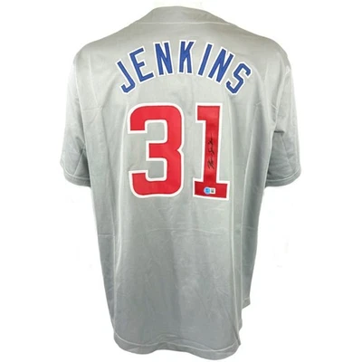 Fergie Jenkins autographed signed jersey MLB Chicago Cubs BAS Texas Rangers - Image 1 of 3