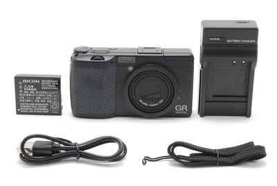 [NEAR MINT] Ricoh GR Digital 8.1MP Black Compact Digital Camera From JAPAN #86 - Image 1 of 4