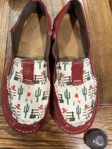 Ariat Cruiser Shoes Womens US 7 Colorful Cranberry Cowgirl Print Suede 10024769 - Picture 1 of 5