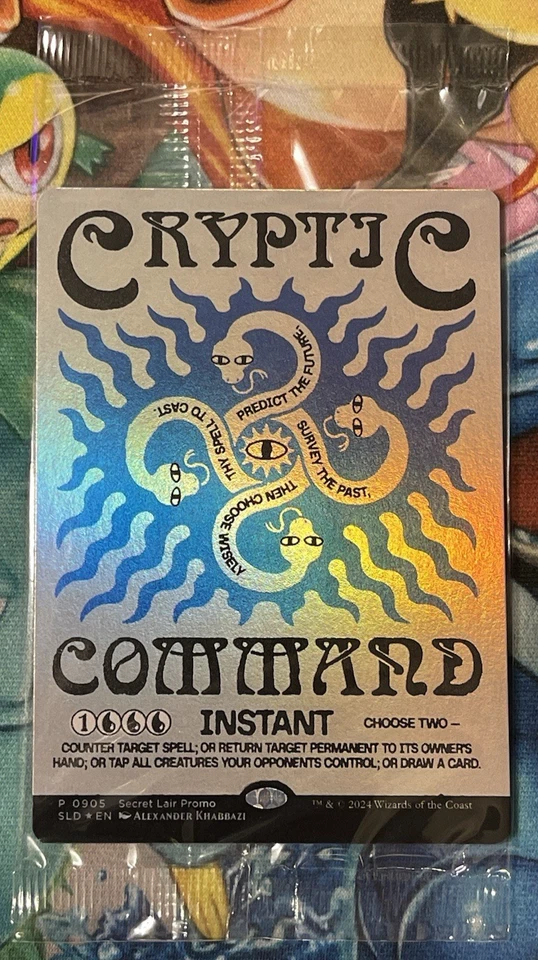 Cryptic Command - RAINBOW FOIL Secret Lair Promo #0905 MTG Magic - Sealed - Image 1 of 4