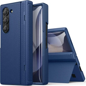 for Samsung Galaxy Z Fold 6 Case with Kickstand & Front Screen Protector & Hinge - Picture 1 of 12