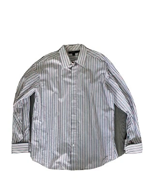 Sean John Men's Multicolor Striped Long Sleeve Dress Shirt Size XL French Cuffs - Image 1 of 4