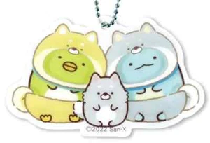Llavero acrílico Sumikko Gurashi Puppy Play Transformation - JAPÓN - Imagen 1 de 2