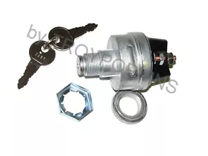 1-CUSHMAN PART-3/4-FOUR POST IGNITION KEY SWITCH-821181 HAULSTER TRUCKSTER - Picture 1 of 3