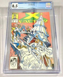CGC 8.5 Very Fine + White Pages X-Factor #27 Marvel Comics 4/88 - Picture 1 of 2