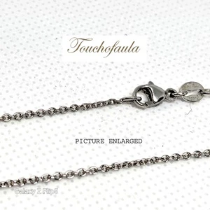 Platinum (950) OVAL LINKS 20" Weight 4.4gr. w/ LOBSTER CLASP. MADE IN ITALY. - Picture 1 of 2