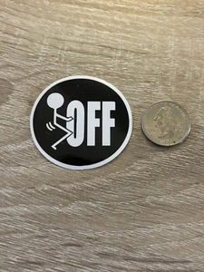 F*ck Off Aufkleber - Bild 1 von 1