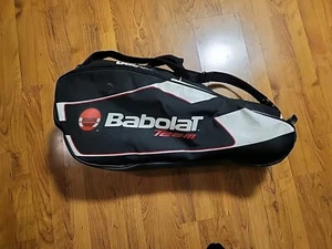 Babolat Team Tennis Racquet Bag Multiple Compartments Blk Wht - Picture 1 of 7