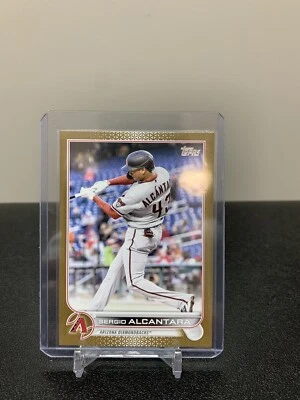 Sergio Alcantara 2022 Topps Update Series Gold Parallel # 0978/2022 - Image 1 of 2