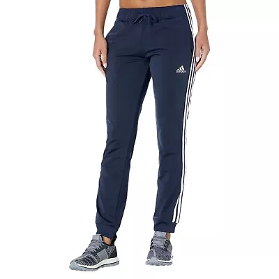 Adidas 3-Stripe Tricot Pants Joggers Size Large Navy Blue White NWT • 35.09€