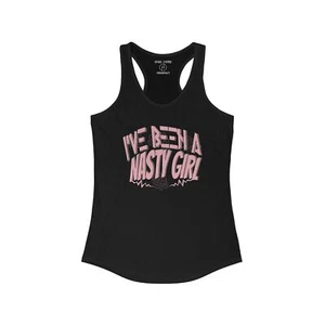 TEE TO MATCH AIR JORDAN RETRO 11 LEGEND PINK Women's Ideal Racerback Tank NASSTY - Picture 1 of 5