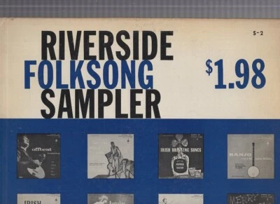Various - Riverside Folksong Sampler Vinyl LP - Image 1 of 4