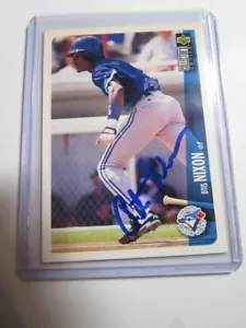 1996 Collector's Choice Otis Nixon #746 Toronto Blue Jays Autographed ~ - Picture 1 of 1
