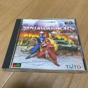 The Ninja Warriors Sega Mega Drive MD Mega CD en caja manual importación de Japón 1994 - Imagen 1 de 3