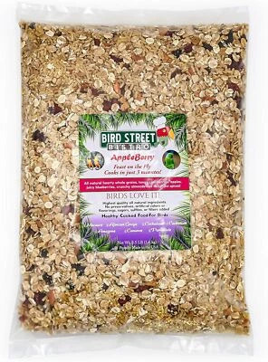 Bird Street Bistro Parrot Food Non-GMO Fruits, Vegetables, & Health Orientated