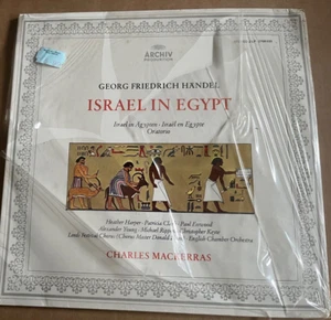 2708 020 Handel Israel in Egypt Mackerras 2 LP SEALED - Picture 1 of 2