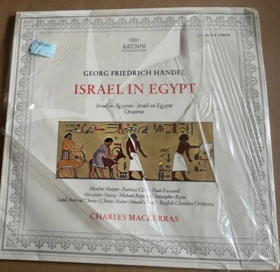2708 020 Handel Israel in Egypt Mackerras 2 LP SEALED - Image 1 of 2