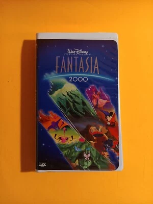 WALT DISNEY'S-FANTASIA 2000(VHS-2000) VG++ PLAY TESTED-FREE SHIPPING  Foto 1 de 4