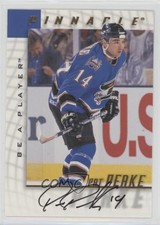 1997-98 Pinnacle Be A Player Auto Pat Peake #171 Auto