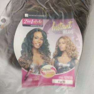 Sensationnel Two In One Style Instant Weave Style Geneva Color F4/30 - Picture 1 of 6