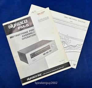 Dynaco FM-5 originale / manuale istruzioni montaggio -- #2 - Foto 1 di 1