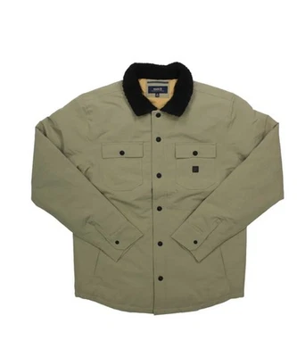 Roark Jacket Mens L Hebrides Snap Front Weatherproof Outdoor Hiking Dusty Green - Image 1 of 4