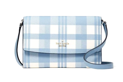 New Kate Spade Perry Saffiano Crossbody Blue Multicolor - Image 1 of 4