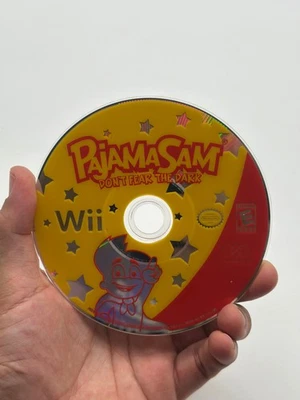 Pajama Sam: Don't Fear the Dark - Wii LOOSE DISC - Image 1 of 3