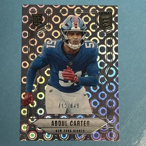 2025 Panini Donruss Elite, Abdul Carter #111 Holo Circles /649 - Picture 1 of 5