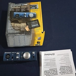 Presonus Audiobox iOne 2X2 USB iPad/PC/Mac Recording System Interface - Picture 1 of 20